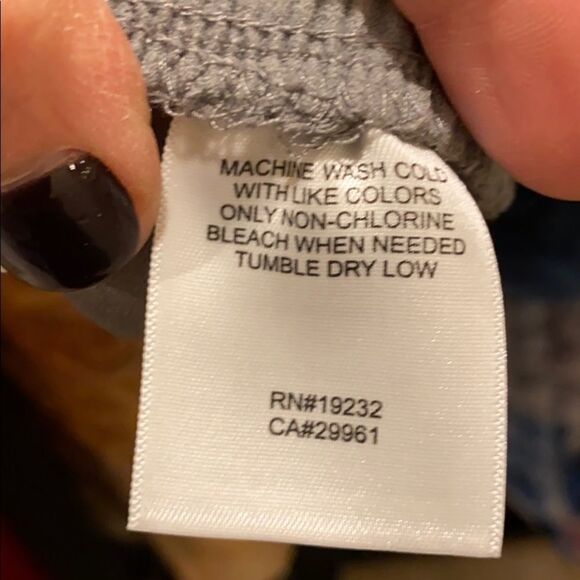 Alfred Dunner Blue/Gray quarter Sleeve Sweater Micro-Suede Pant Set - Picture 13 of 13